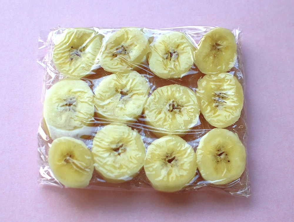 バナナ冷凍保存